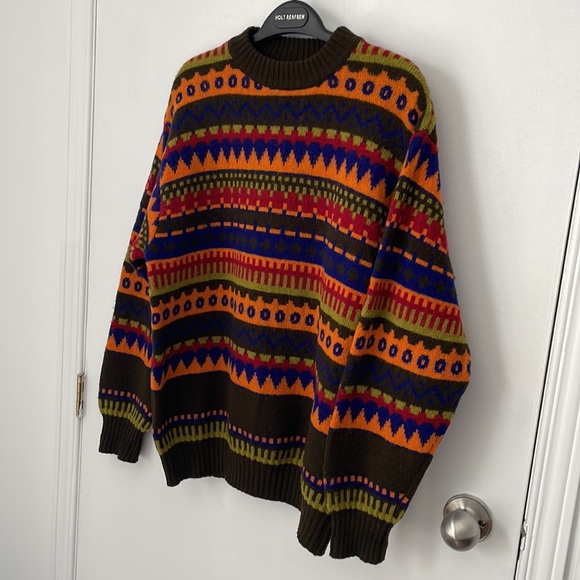 United Colors Of Benetton Sweaters - Vintage United Colours of Benetton Apres Ski Sweater